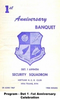 1st.2 Anniversary Banquet, Neptune NCO Club, 29 Jun 1967, NT-238-1