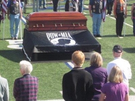 JNP+-+206 Casket on display by Jim Kaus